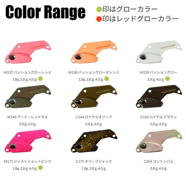ヴァルキャノン 2.8g